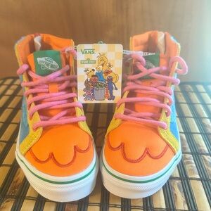 Vans Sk8-Hi Zip Sesame Street Unisex Toddler Shoes